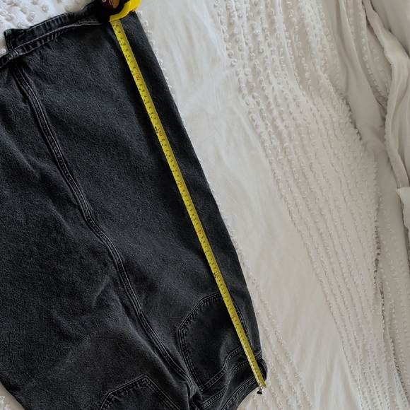 Madewell Charcoal Denim Skirt - Picture 5 of 7